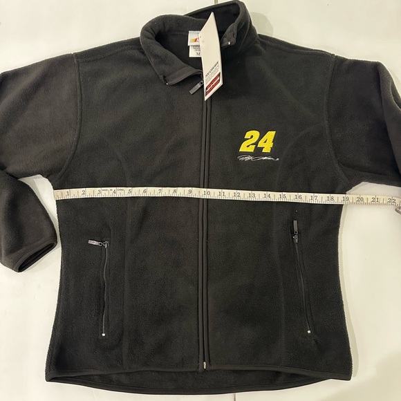 Nascar Jacket Women’s  #24 Nascar Racing Pullover Full
Zip Fleece SZ Medium NWT - Picture 9 of 13